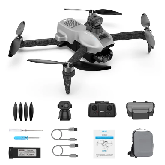Drone GPS sans balais 4D-F13 avec caméra 4K et évitement d'obstacles