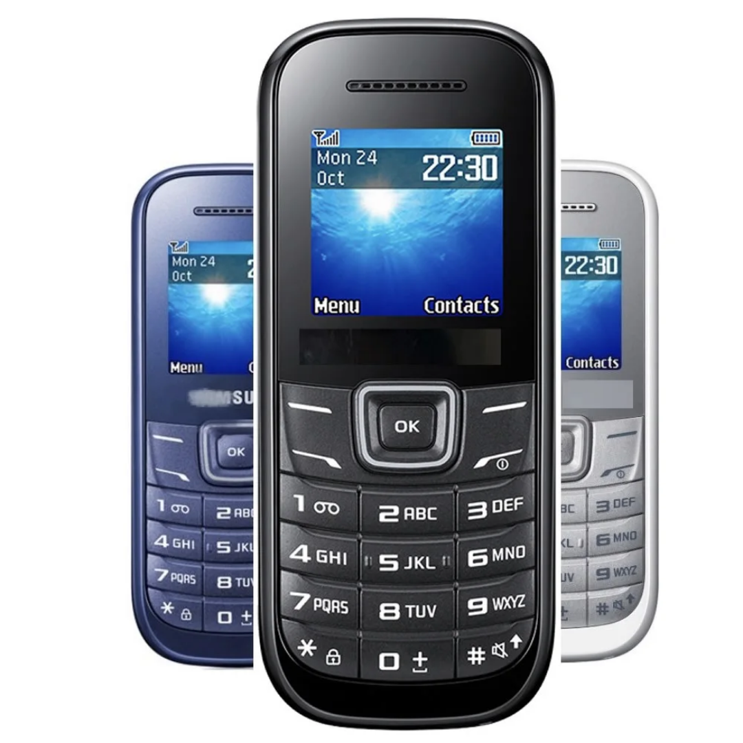 Téléphone Mobile E1200 GSM 2G 3G Portable avec Écran