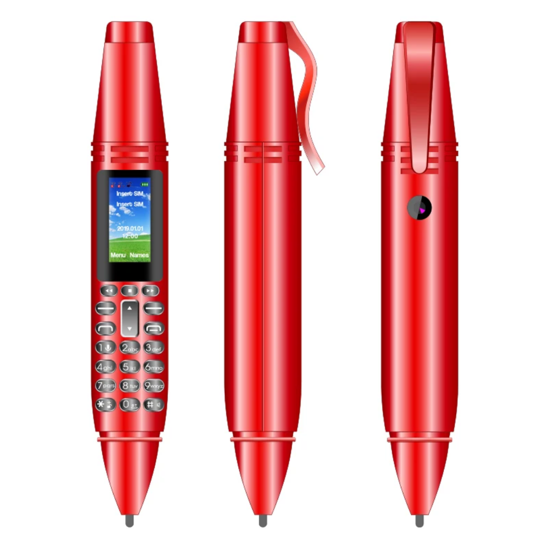 Mini Stylo-téléphone portable, Double carte SIM, 0.96 pouces GSM