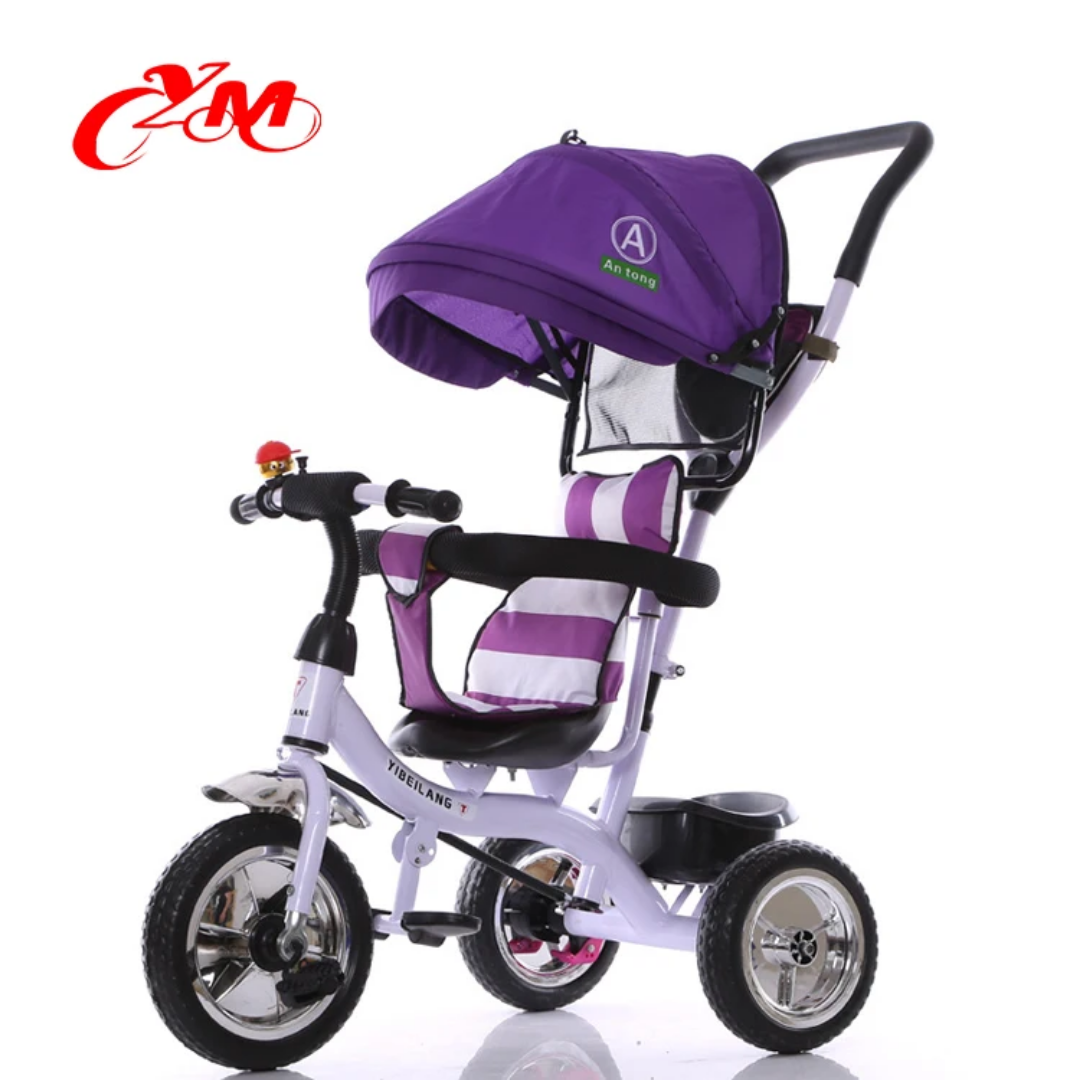 Tricycle 4 en 1 pour enfants de 2 à 6 ans,